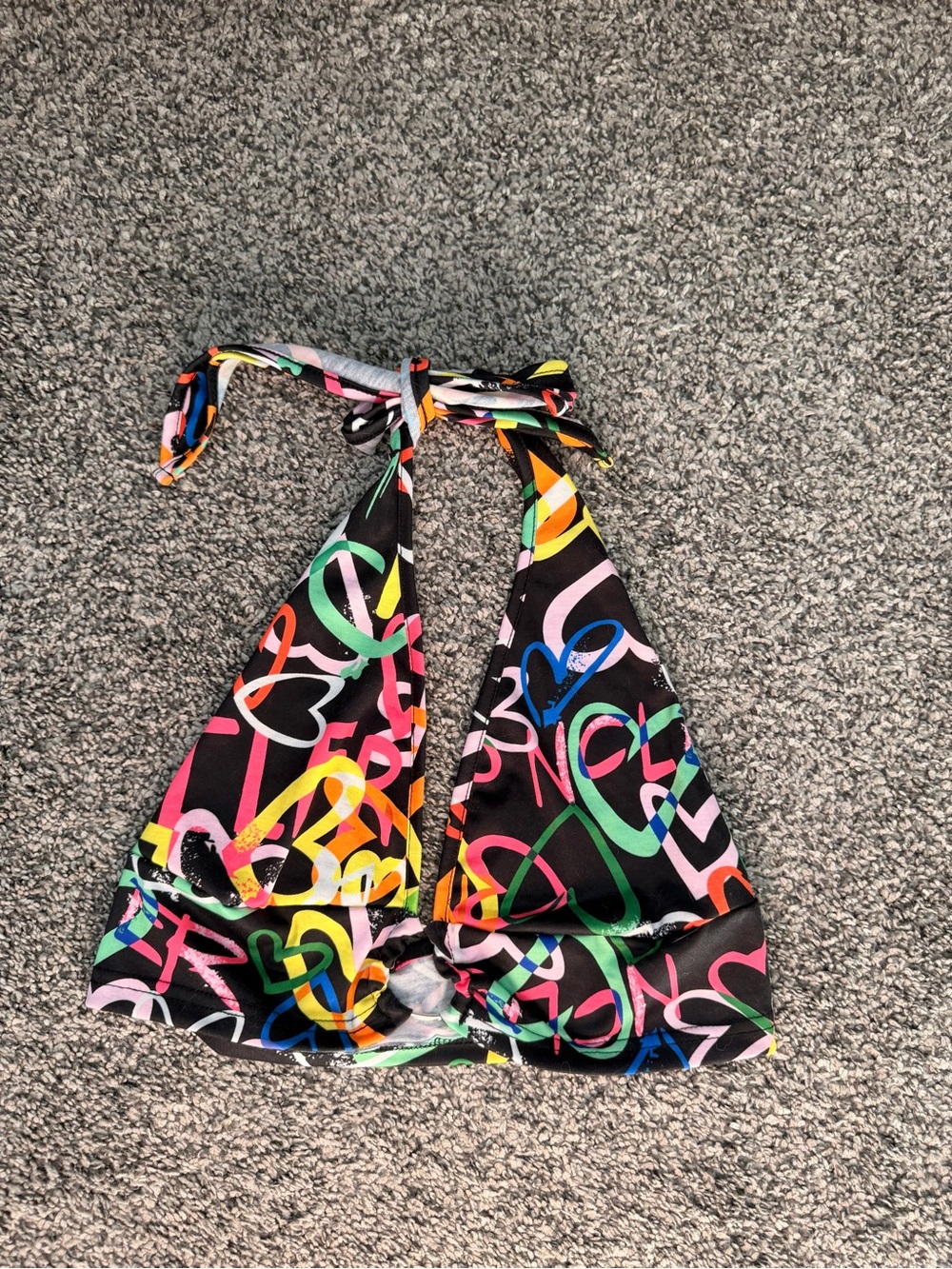 NWOT SHEIN Colorful Halter Top